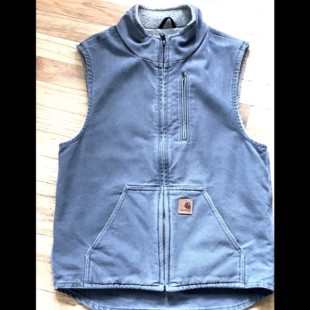 Carhartt Vest - Size small- Gravel color